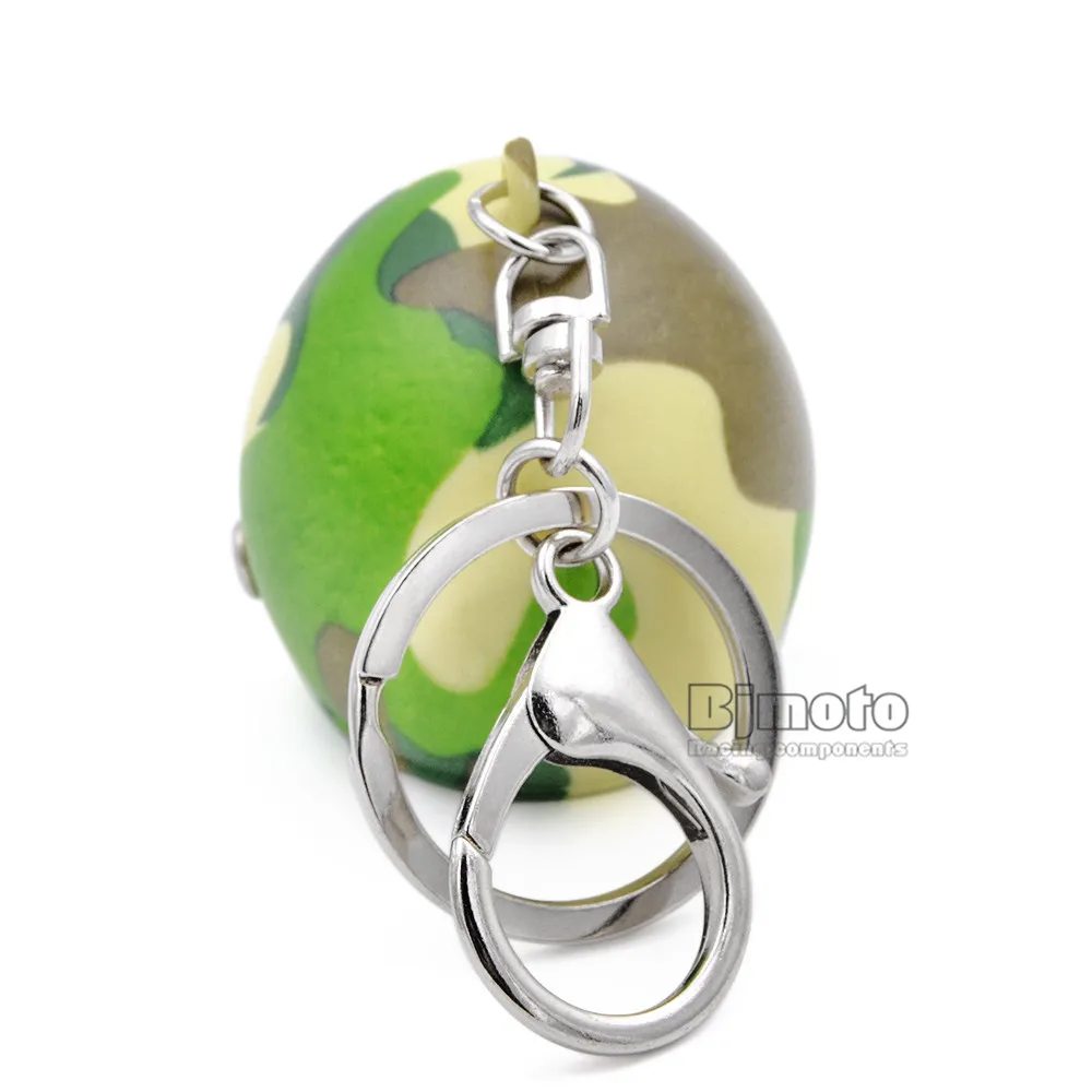Motorcycle Helmets Key chain Women Men Cute Safety Helmet Car Keychain Bags Hot Key Ring For Kawasaki Honda Yamaha (5)