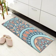 Ковер на кухне в национальном стиле дизайнерский коврик входная дверь противоскользящие защитные ванная комната напольный коврик коврики для прихожей • молельный коврик