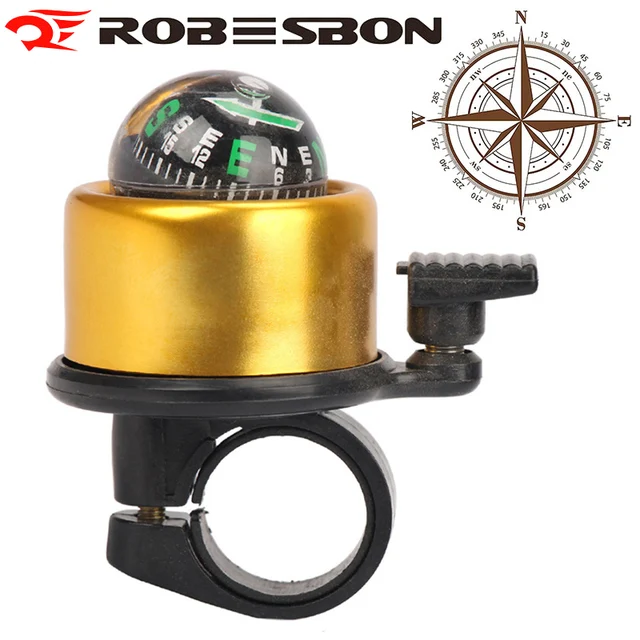 bike bell with compass