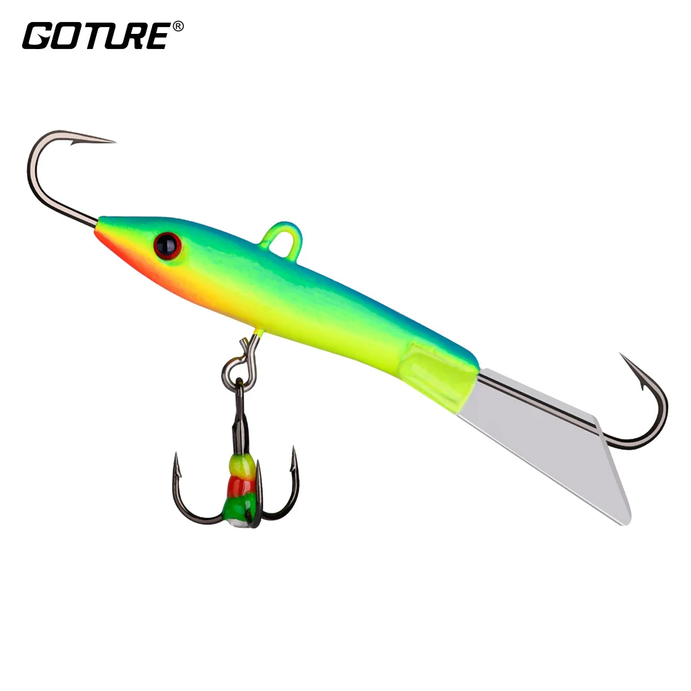 Goture New Winter Ice Fishing Lure Lead Jigging Hard