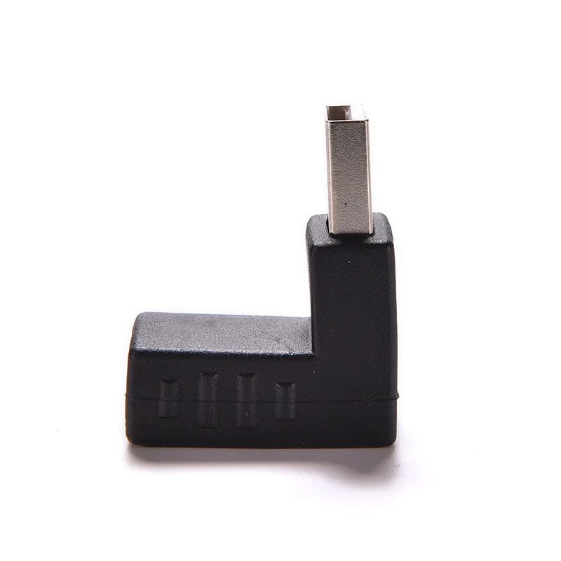 1 шт. USB 2 0 под прямым углом адаптер угол 90 градусов Мужской Женский разъем