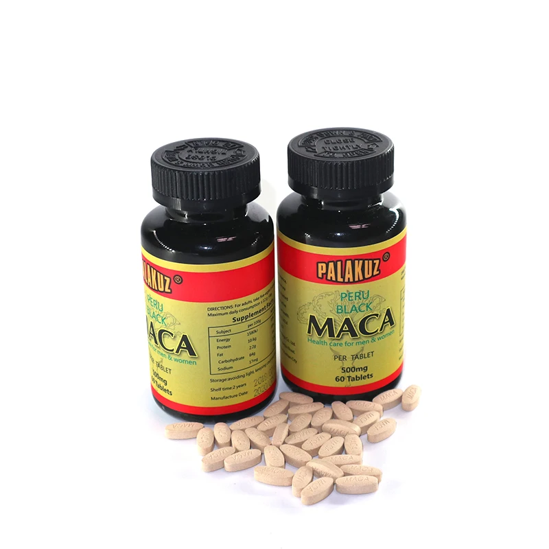 

2 bottles,Natural black Maca root extracts Health care Energy boost personal care both for men & women