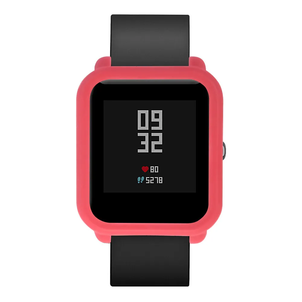 Модный стильный мягкий силиконовый чехол из ТПУ для Huami Amazfit Bip Youth Watch Funda de Silicone ONA