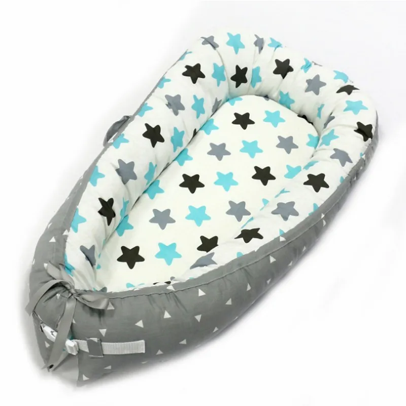 Портативная кроватка Bionic Cot путешествия кровать для детей младенческое гнездо кровать малыш хлопок Колыбель для новорожденного ребенка
