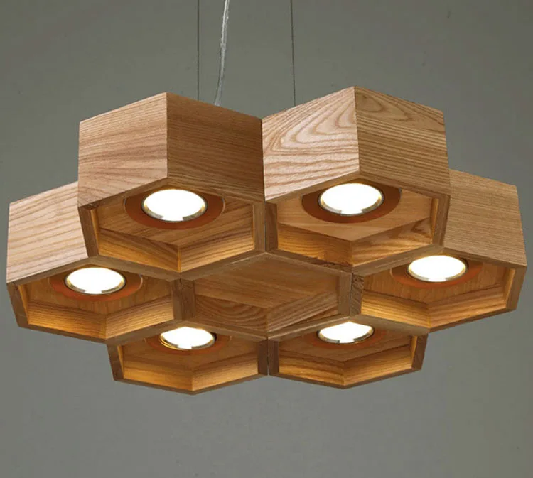 WOOD PENDANT LAMP 20