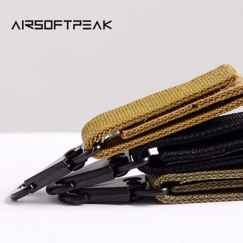 Карабин Molle прикрепить крючок EDC Gear Рюкзак Нейлоновый Тактический поясной Ключ