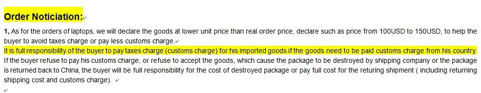 order notification 2