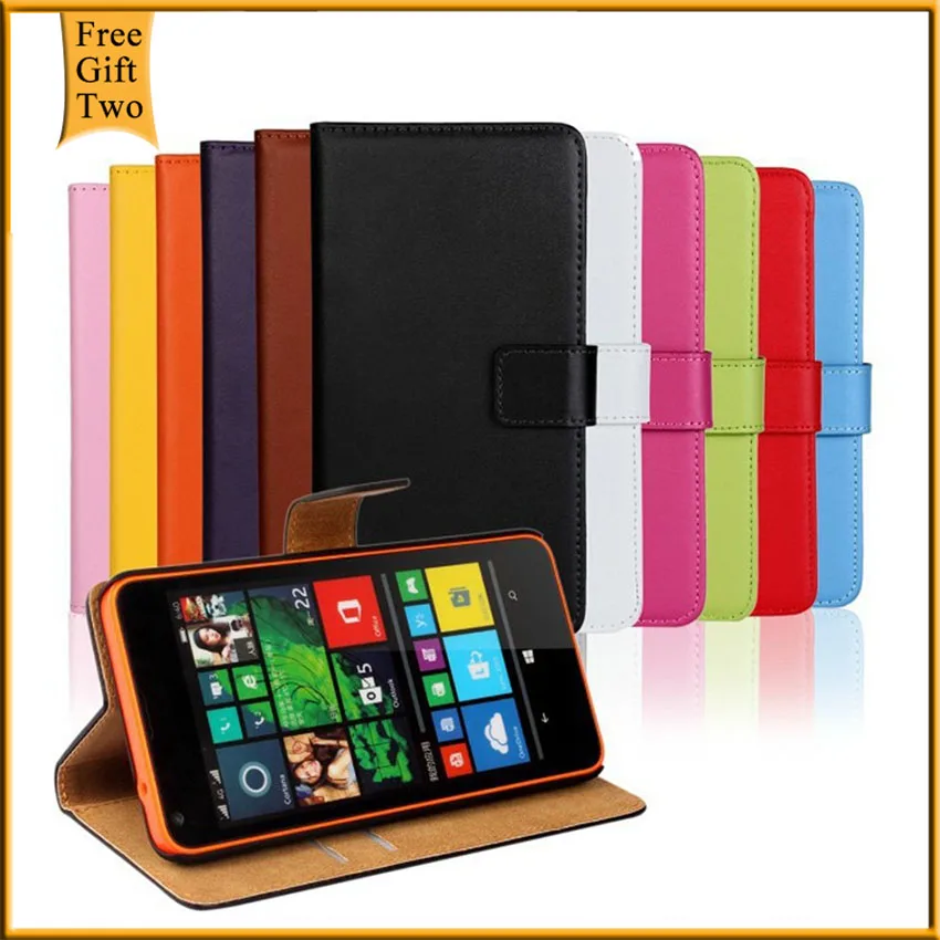 Luxury Flip Wallet Genuine Leather Case Cover For Microsoft Lumia 640 Lte Dual Sim Cell Phone Case For Nokia 640 N640 Back Cover
