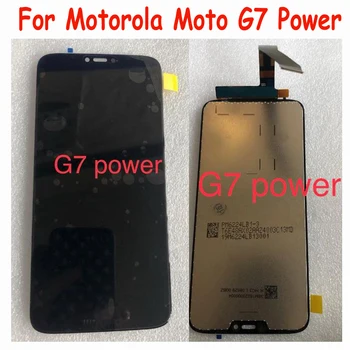 

For Motorola Moto G7 Power LCD Display Touch screen sensor Panel Digiziter assembly 6.2'' For Moto G7 Power LCD Original Tested