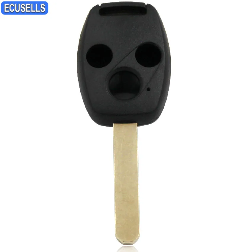 

New Replacement Car Key Shell Remote Key Case Fob 3 Button Smart Key Housing Cover for Honda Civic Accord HRV FRV CRV Stream
