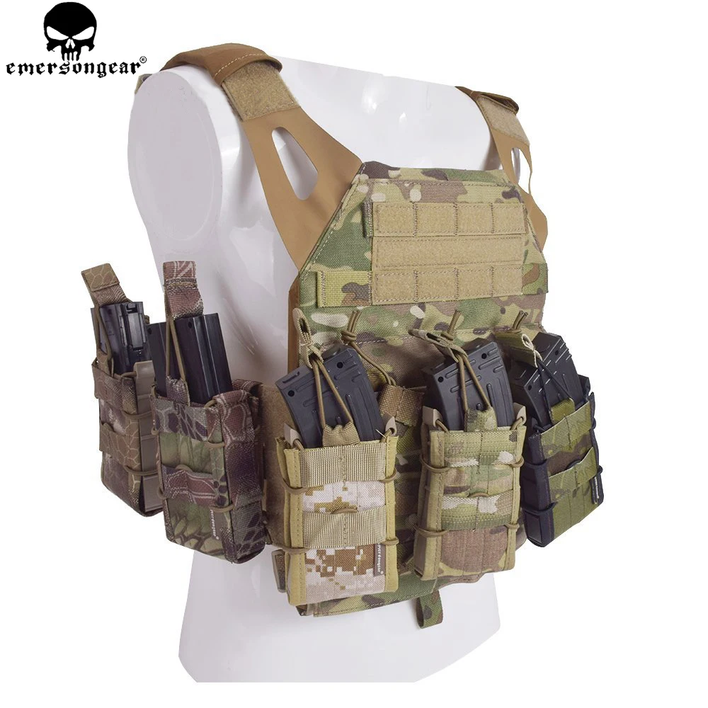 Emersongear Тактический одиночный винтовка подсумок Военная армии Охота утилита Молл