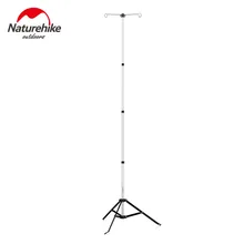 Naturehike outdoor Portable lamp holder aluminum alloy telescopic Light Tents Pole Accessories camp barbecue light holder pole