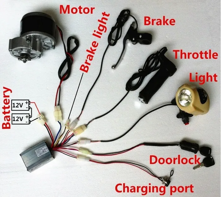 36V 350W DIY 2"-28" электродвигатели для велосипедов, комплект для электрического велосипеда, комплект для переоборудования электрического велосипеда