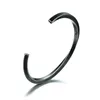 Brazalete trenzado C para hombre con muñeca pequeña, pulsera MOBIUS de COLOR plata antiguo, brazalete apilable, joyería UNISEX de acero inoxidable ► Foto 3/6