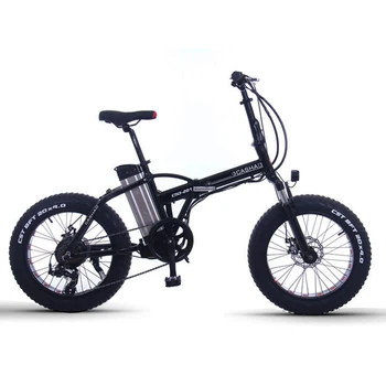 

20inch Snow electric bicycle folding fat e-bike 48V lithium battery 350w-500W high speed rear wheel motor electric mountian b