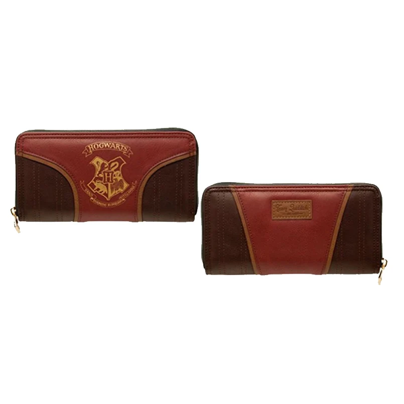 Harry Potter's Hogwarts Gold Crest Zip Up Wallet (6)
