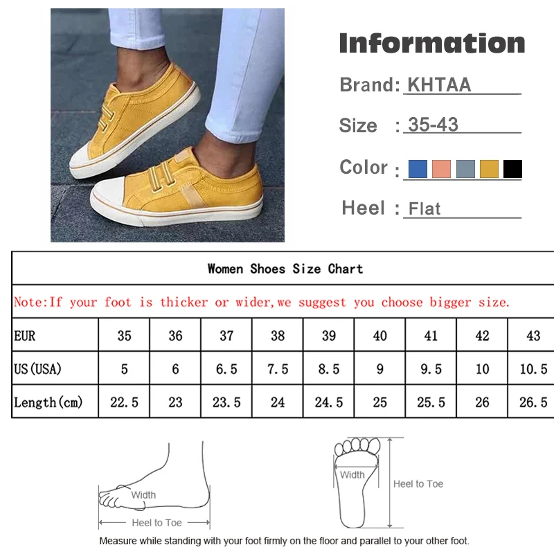 Women Flat Canvas Sneakers Casual Elastic Band Vulcanized Shoes Slip On Comfortable Platform Female Footwear Autumn Plus size