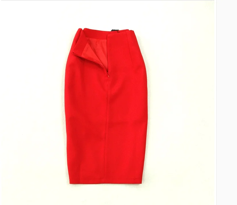 Элегантные высококачественные модные женские 2019 Весна и лето новый большой размер женский красный костюм + сумка Хип Сплит юбка OL ветер