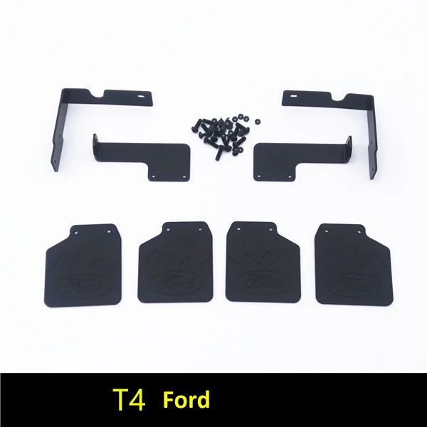 

1Set Rubber Front Rear Fenders Flares Mud Flaps Mudguard for 1/10 Traxxas TRX-4 D110 Climbing RC Car Modification Parts