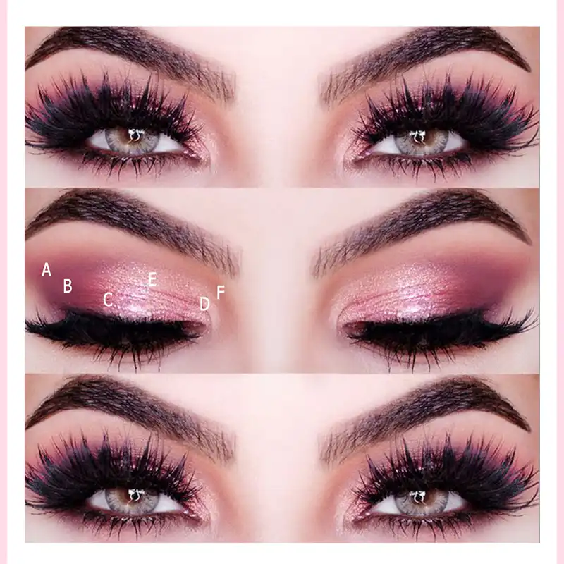 Pink And Gold Glitter Eye Makeup Hoco In 2019 Eye Makeup