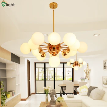 

Nordic Minimalism MODO E27 Chandelier Post Modern Globes Gold Led Chandelier Dining Room Pendant Chandelier Lamparas Fixtures