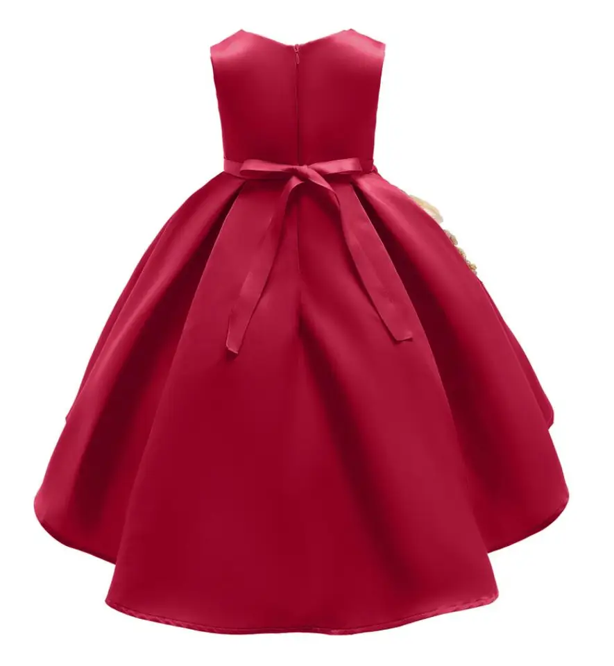 girl baby silk dress