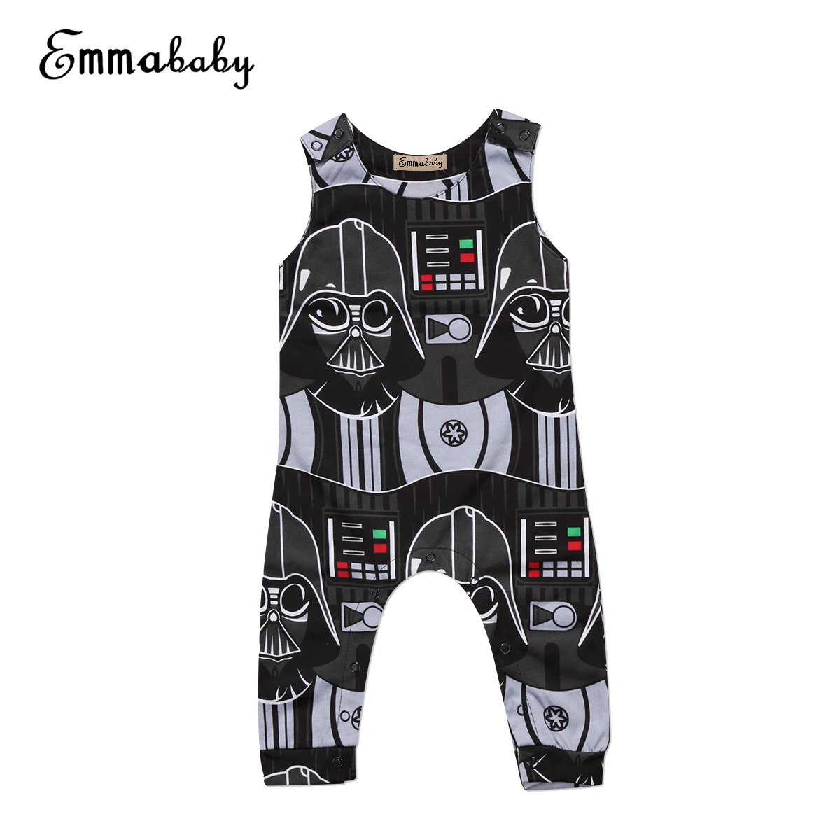 

Cute Toddler Kids Baby Boy Star Wars Print Sleeveless Romper Jumpsuit Clothes Outfits Adorable Babies Boys Rompers