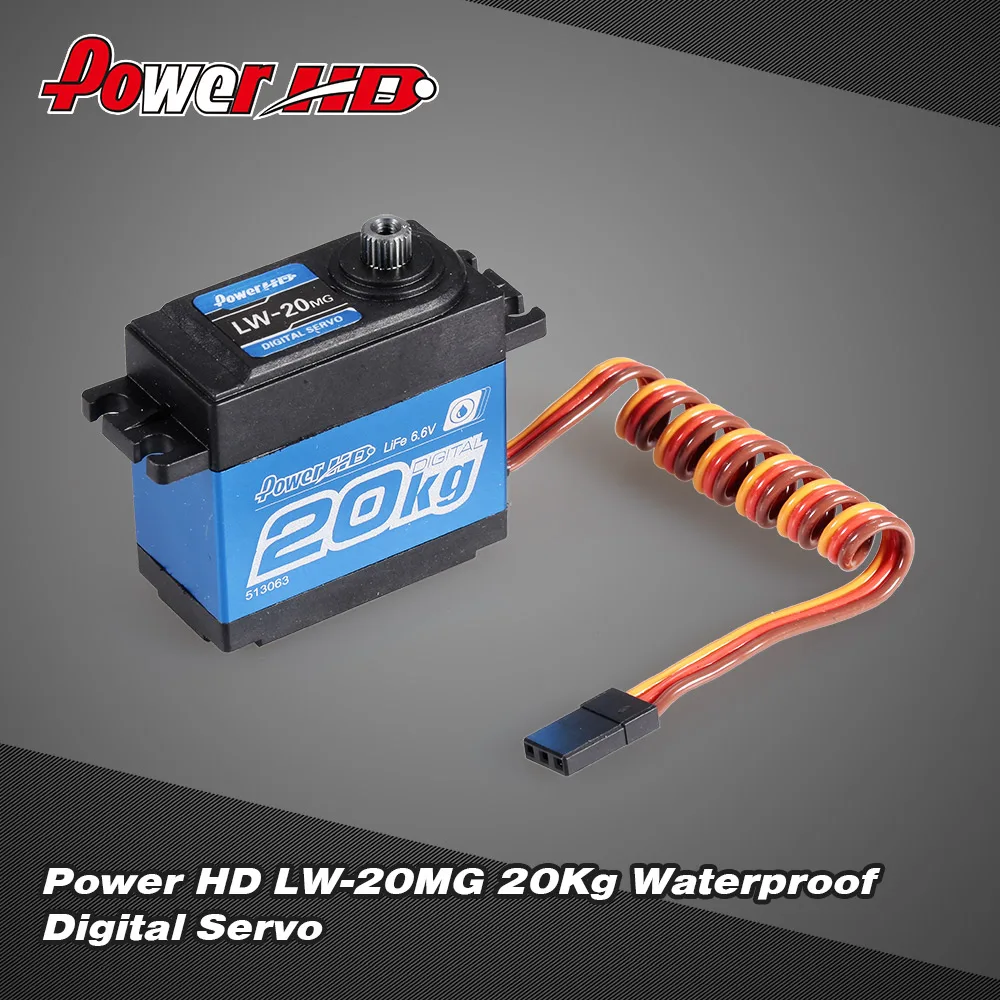 Power HD LW 20MG 20 кг водонепроницаемый цифровой сервопривод с высоким крутящим