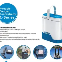 Новое поступление портативный концентратор кислорода/генератор кислорода/домашний концентратор кислорода для COPD/Путешествия/использования в автомобиле