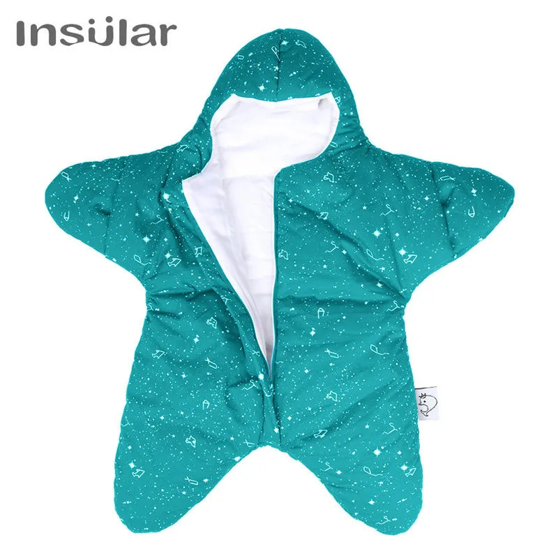 

Lovely Starfish Style Cotton Sleeping Bags Large Size Baby Sleepsacks Anti-kick Newborn Sleep Sack Swaddle For 0-2 Year Babies