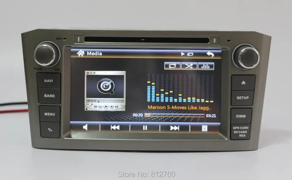 " 2 din автомобильный DVD gps для Toyota Avensis 2003 2004 2005 2006 2007 2008 навигации Системы Bluetooth Радио RDS стерео головное устройство+ карта