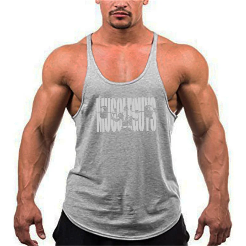 Muscleguys, одежда для фитнеса, хлопок, мужская, Y Back, безрукавка, бодибилдинг, Стрингер, 1 см., плечевой ремень, для тренажерного зала, майка для тренировок