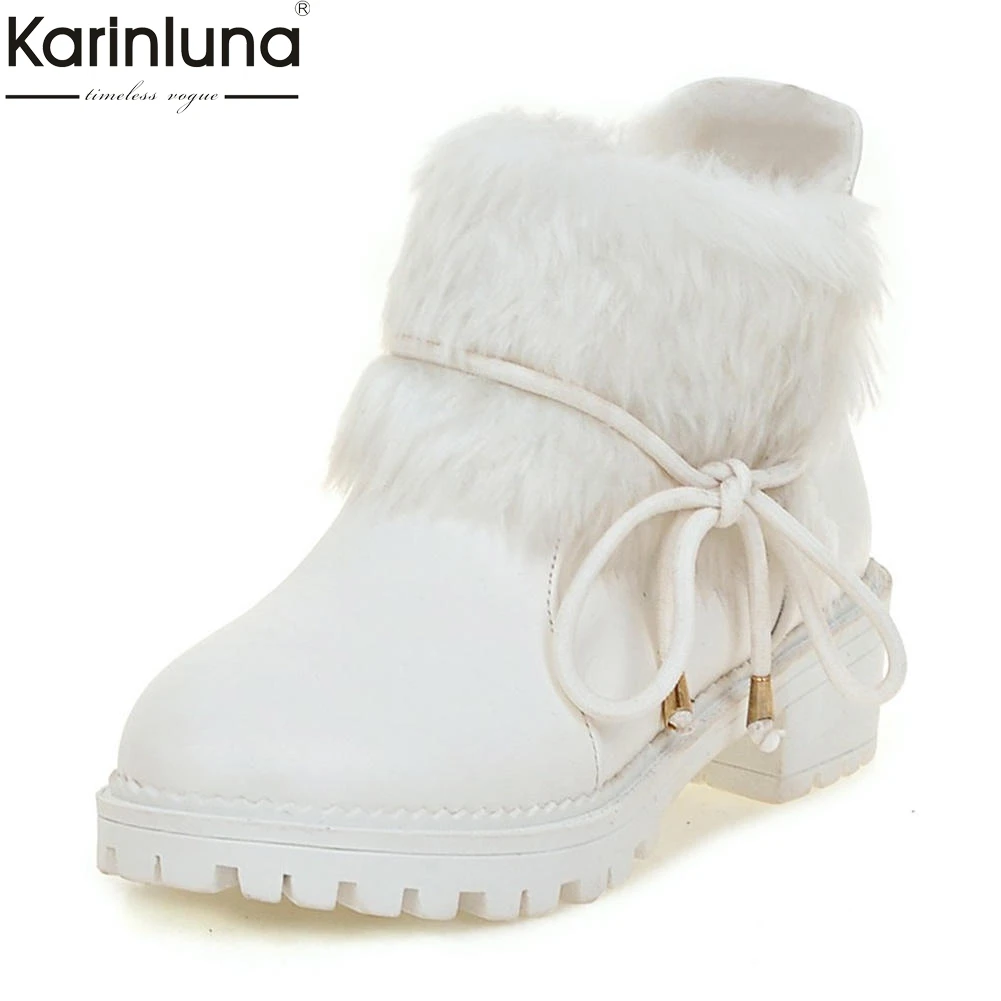 

2019 fashion russia cold winter big Size 33-43 add fur winter snow Boots Women Shoes woman chunky Heels Ankle Boots woman shoes