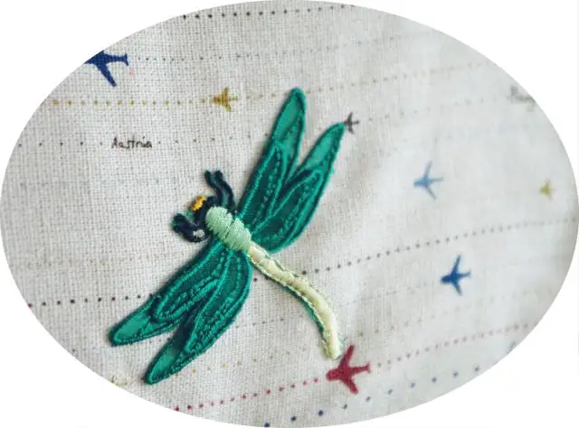 Zakka Angelatracy Insetos Libélula Bordados Mulheres Sacos