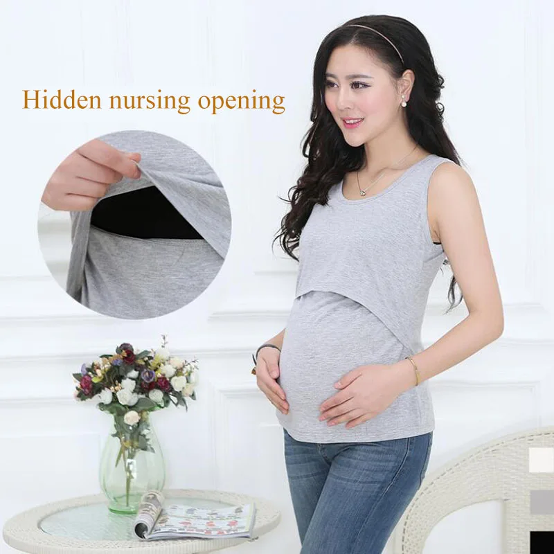 Хлопковая одежда для беременных; медицинский топ на бретелях; одежда, которая позволяет коже дышать; платье без рукавов для беременных; одежда