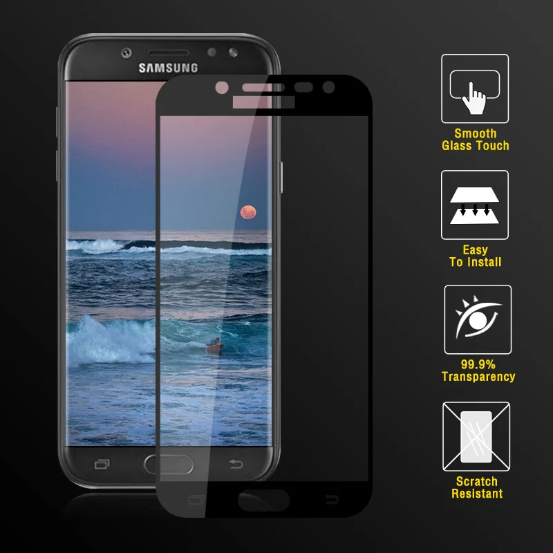 Для Samsung Galaxy J5 2017 ЕС Версия защитная пленка для экрана закаленное стекло Pro SM J530F