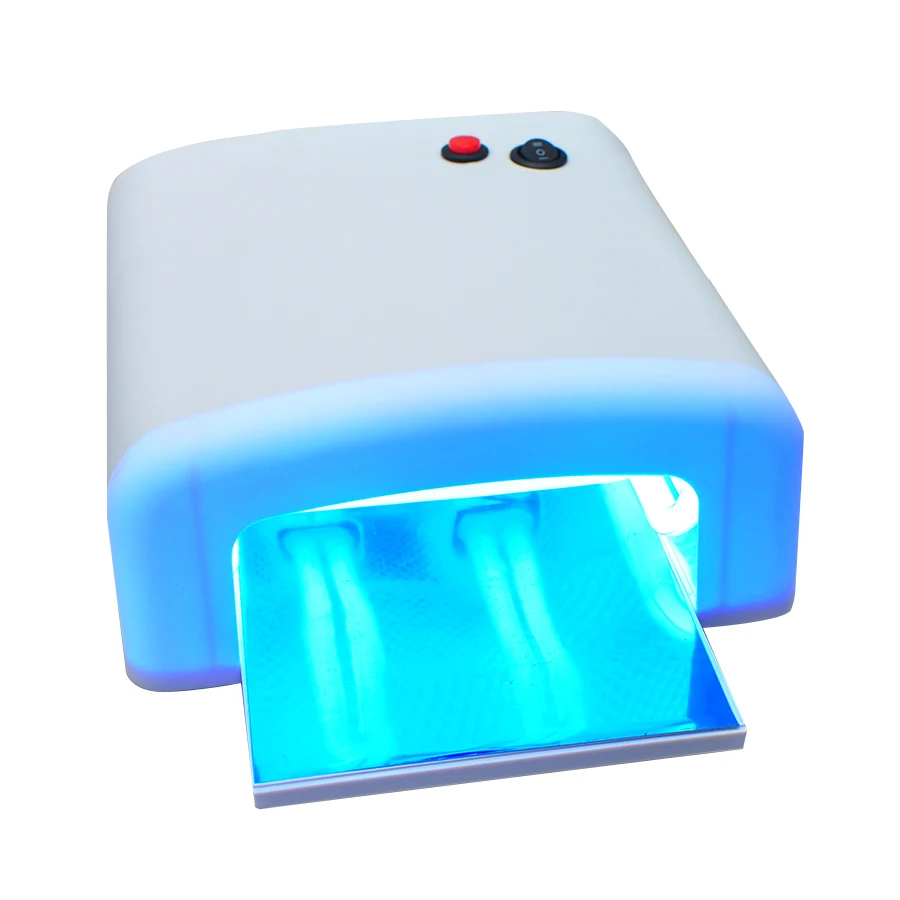 

Professional 36W Nail Art UV Lamp Light Dryer 4 X 9W Salon Gel Curing Tube EU Plug 220V#