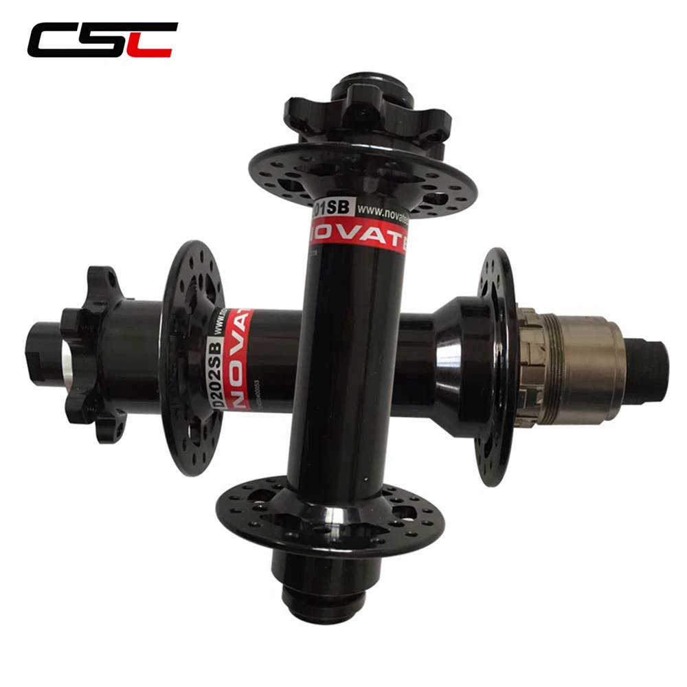Novatec D201SB D202SB snow bike hubs Front 15 x 150mm rear 12 x 190mm or 197mm thru axle disc ...