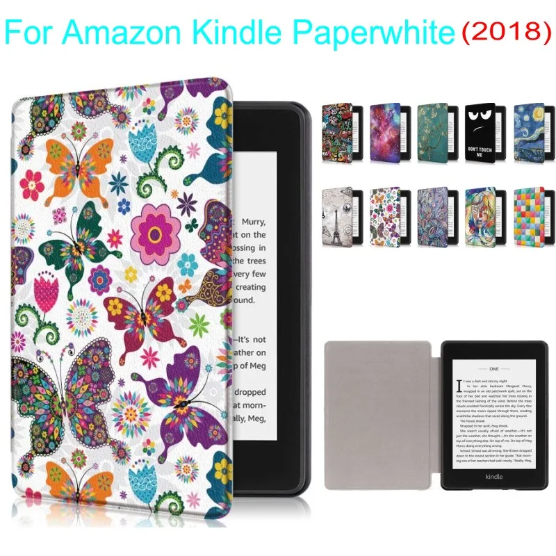 Painted Case for Amazon New Kindle Paperwhite 2018 Released