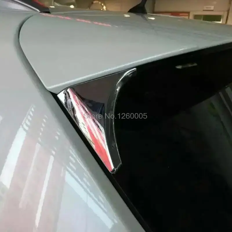 Аксессуары Пригодный Для Nissan Qashqai 2014 2015 2016 Наклейки ABS Хром Сзади Хвост Окно