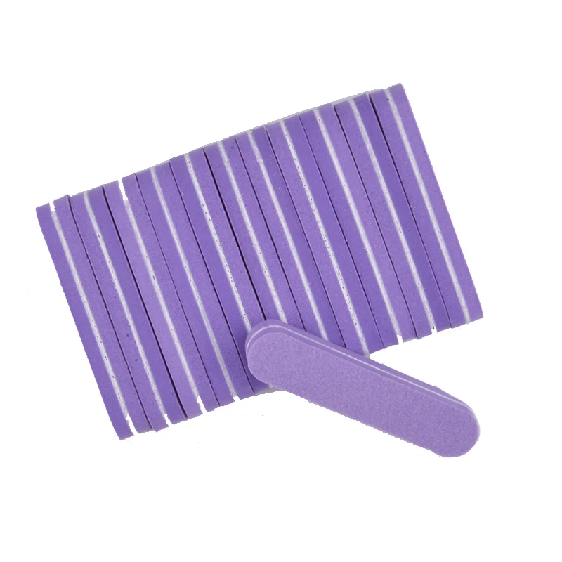 5 шт. мини 9 см профессиональные фиолетовые пилки для ногтей буферные инструменты губка Наждачная доска блок Лайма ongle шлифовальный лак для ногтей красота