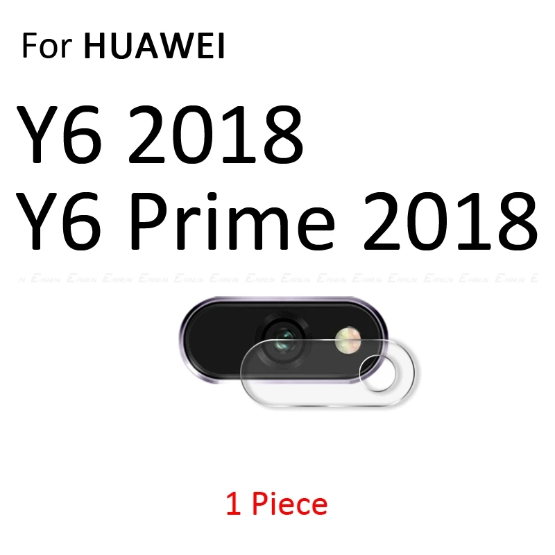 Задняя Защитная пленка для объектива камеры для HuaWei Y5 Y6 Y7 Y9 Prime Pro Nova 3 3i Защитная пленка для экрана из закаленного стекла - Цвет: Y6 2018