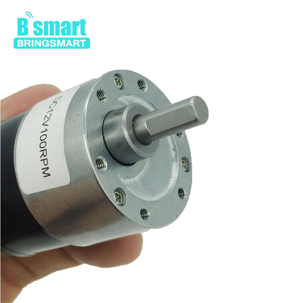 

Bringsmart Brushless DC Gear Motor JGB37-3625 12V 24V MotorElectrico Speed Controller Reversed Mini Gearbox FG Signal Feedback