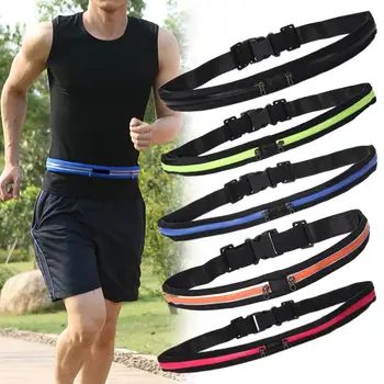 

Sports Running Fitness Unisex Anti-theft Invisible Stretch Waist Belt Phone Bag