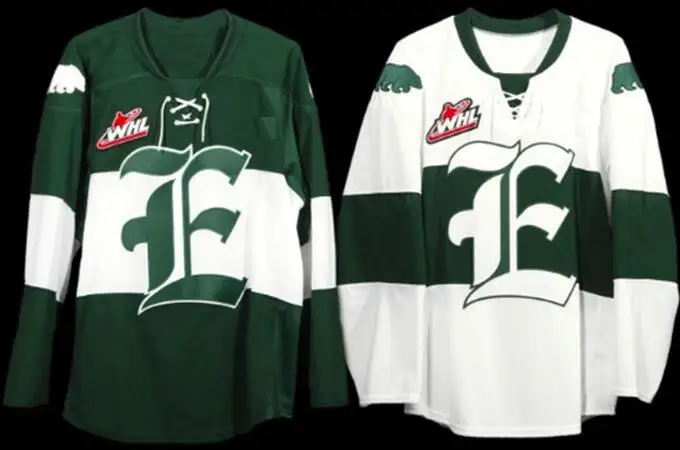

Custom Everett Silvertips jersey or any name and number shirts