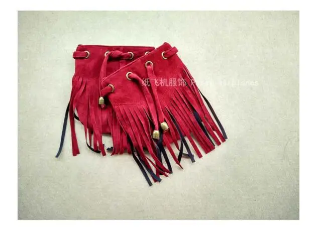 10pcs/lot! New Arrivals! PU Tassel Crossbody Bag Gilrs Girls Bag Cool Messenger Bag for Fashion Tassel