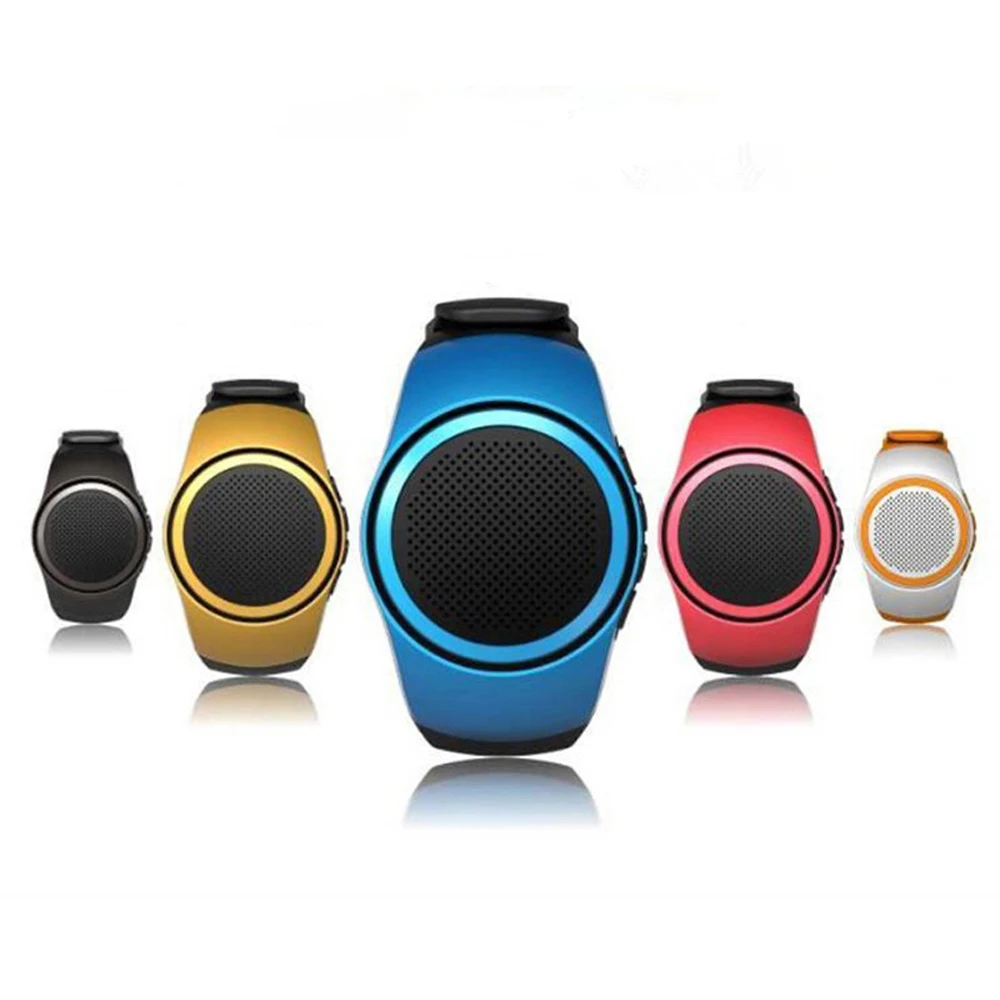 Спорт Музыка Sound часы B20 Динамик s мини Портативный Беспроводной Bluetooth TF Аудио FM