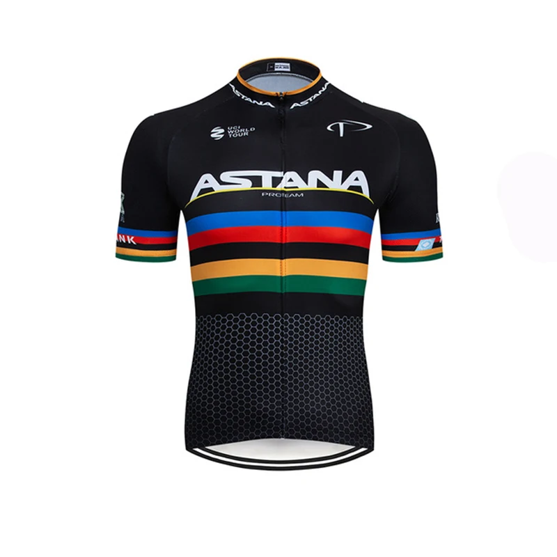 

ASTANA Cycling Clothing Bicycle Cycle Clothes Wear ropa ciclismo hombre Breathable Racing Bike Cycling Jersey 2019