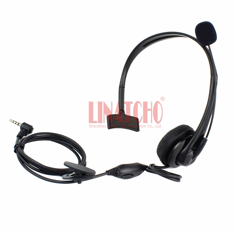 

single side walkie talkie microphone earphone headset two way radio headphone VX-160 VX-168 VX-180 VX-210