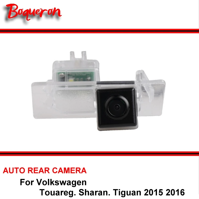 Для Volkswagen Touareg Sharan Tiguan 2015 2016 HD CCD автомобиля обратный резервную Ночное Видение заднего Парковка заднего вида Камера